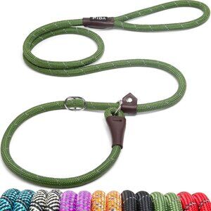 Fida Durable Slip Lead, 6 FT x 1/2" Heavy Duty Loop Leash, Comfortable Strong Ro